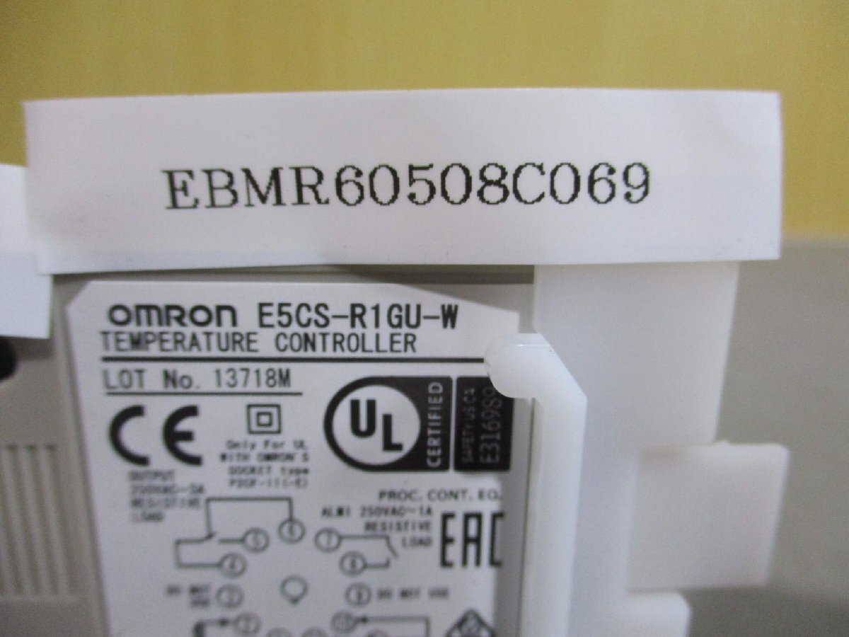 新古 OMRON E5CS-R1GU-W AC100-240 (EBMR60508C069)_画像2