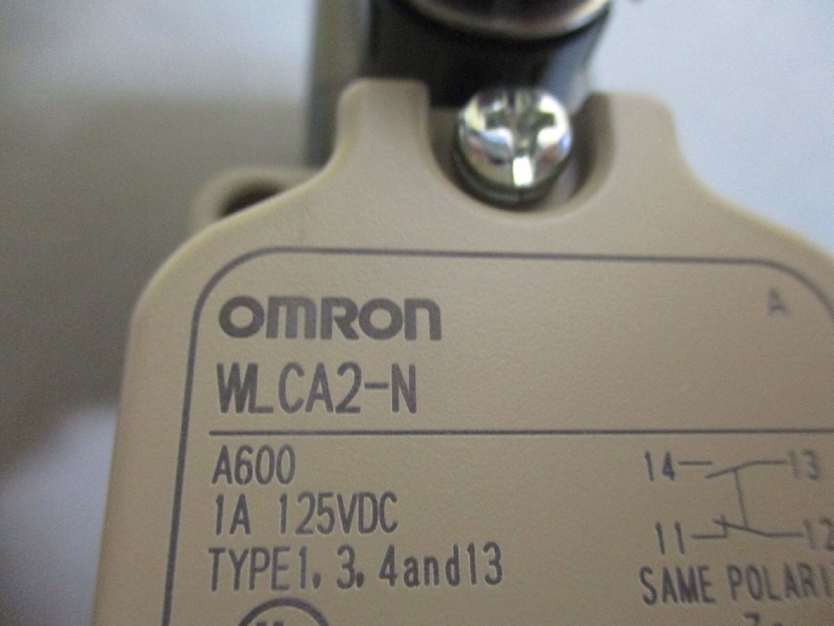 新古 OMRON WLCA2-N 2回路リミットスイッチ (EBKR60509B045)_画像8
