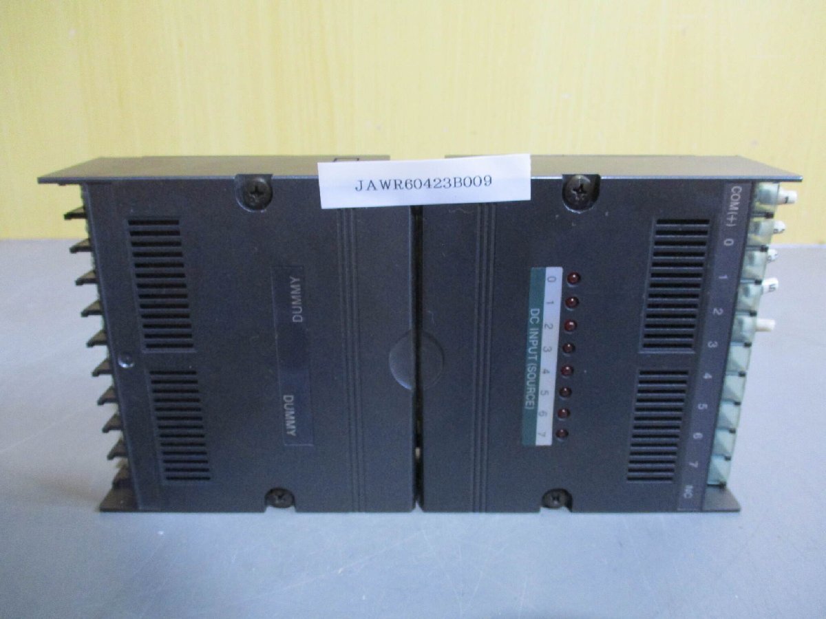 中古 Idec FA-1J DUMMY UNIT PFJ-DM/8-DC INPUT UNIT(SOURCE) PFJ-N081(JAWR60423B009)_画像1