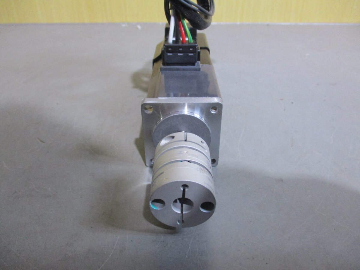 中古 MITSUBISHI AC SERVO MOTOR HC-MFS13B 100W (KBDR60219B076)_画像3