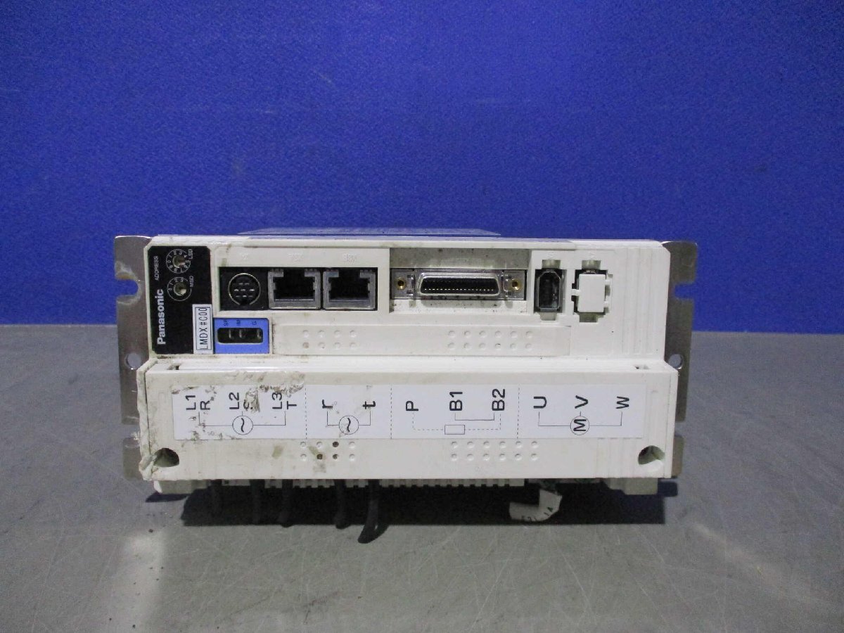 中古 PANASONIC AC SERVO MEDDT7364A44 サーボドライブ(LBGR60510D004)_画像4