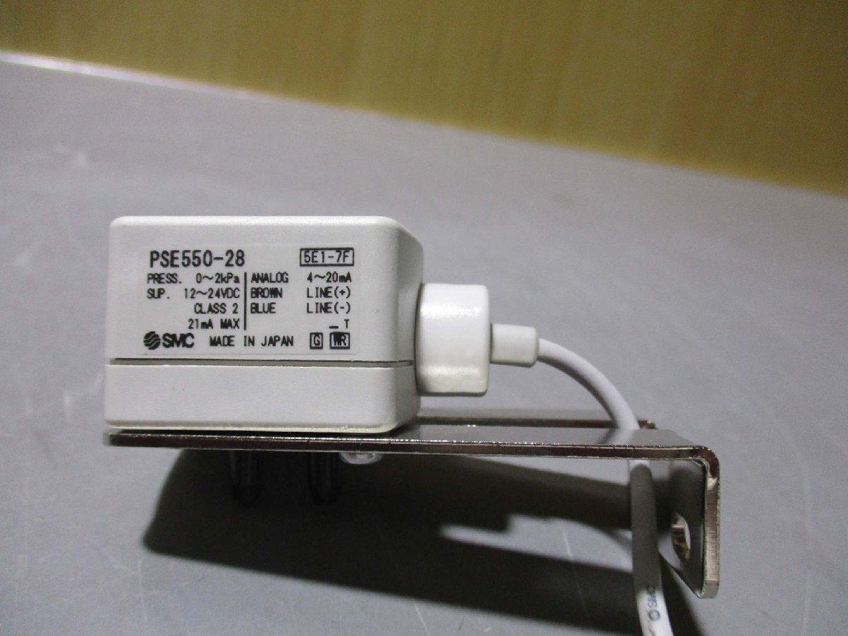 中古MISUMI ECON-GUARD /SMC PSE550-28 デジタル圧力センサコントローラ 12-24VDC(R50929AEB094)_画像5
