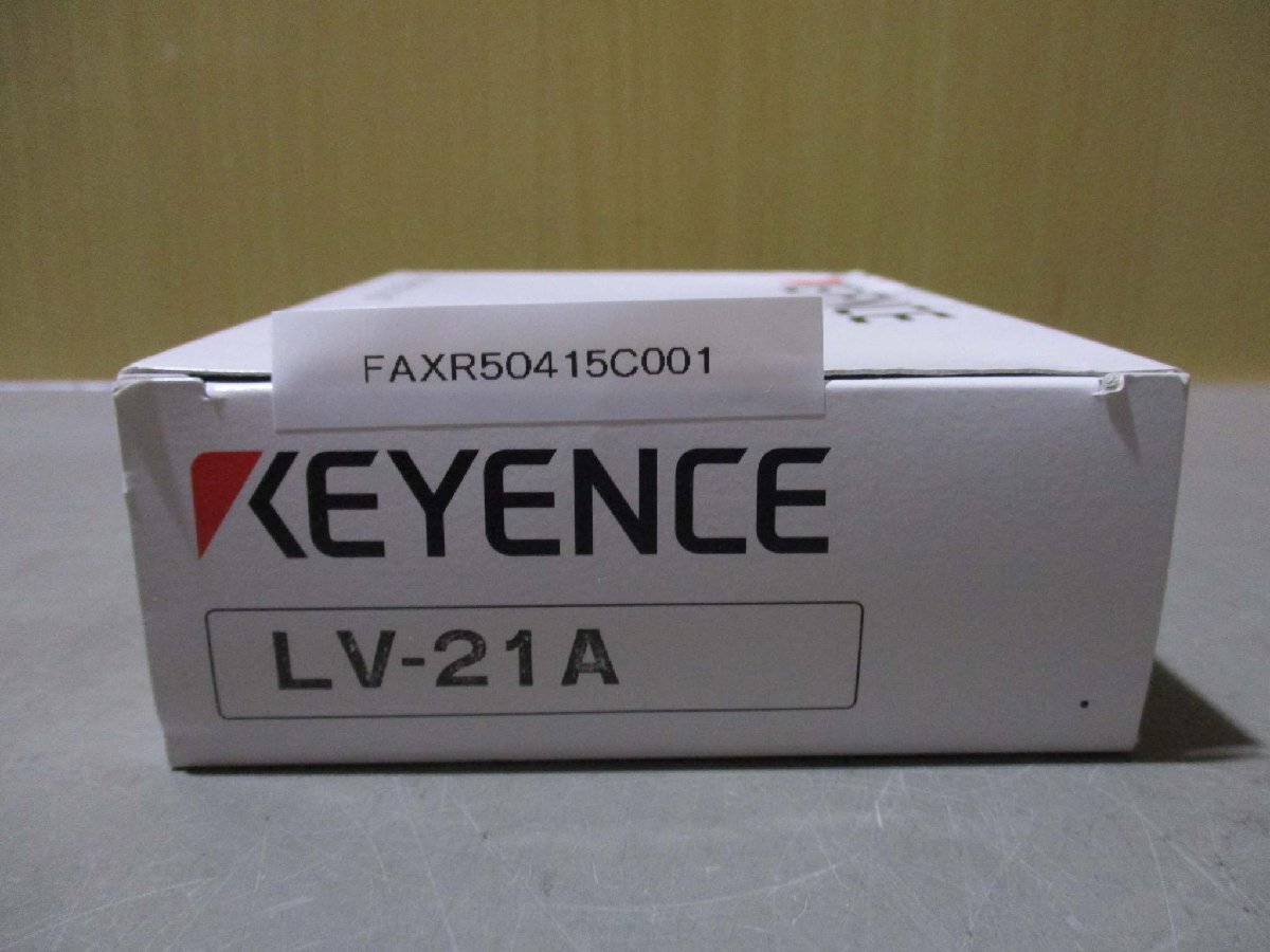 新古 KEYENCE LV-21A デジタルレーザセンサ(FAXR50415C001)_画像1