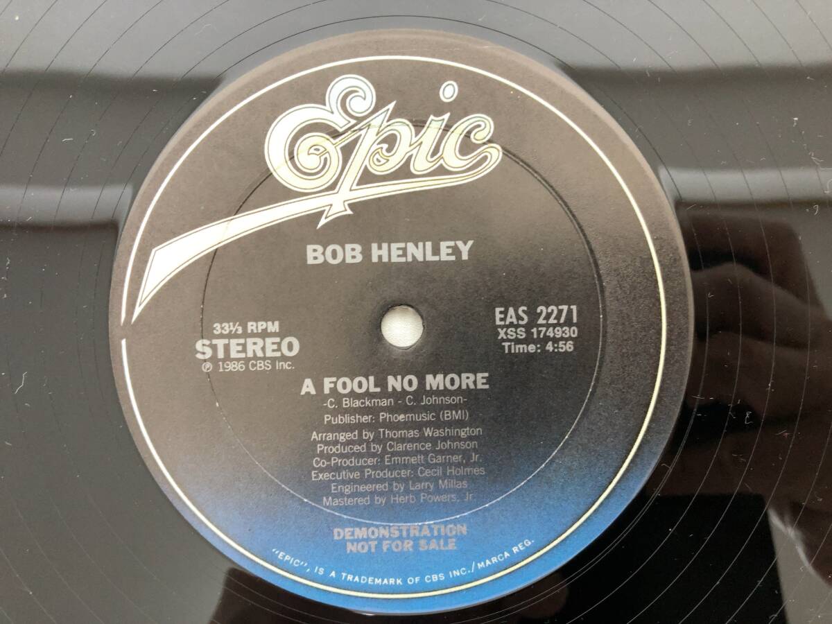 Bob Henley - Let's Hold On To What We've Got ＜必殺のソウルフルバラード!! レアな12インチ盤!!＞の画像2