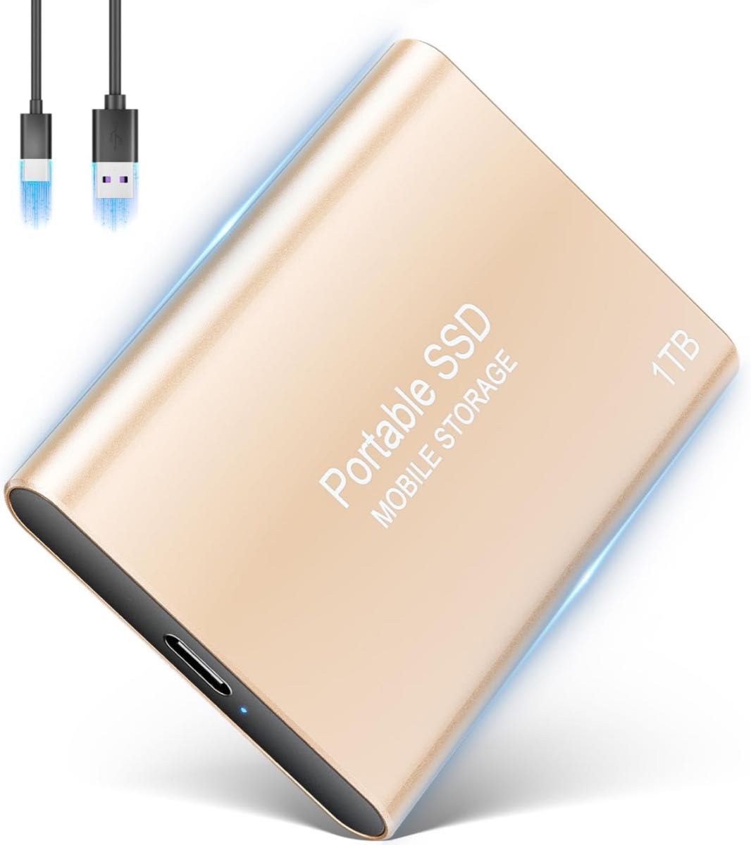 新品　外付け SSD 1TB ポータブルSSD 高速転送 最大転送速度