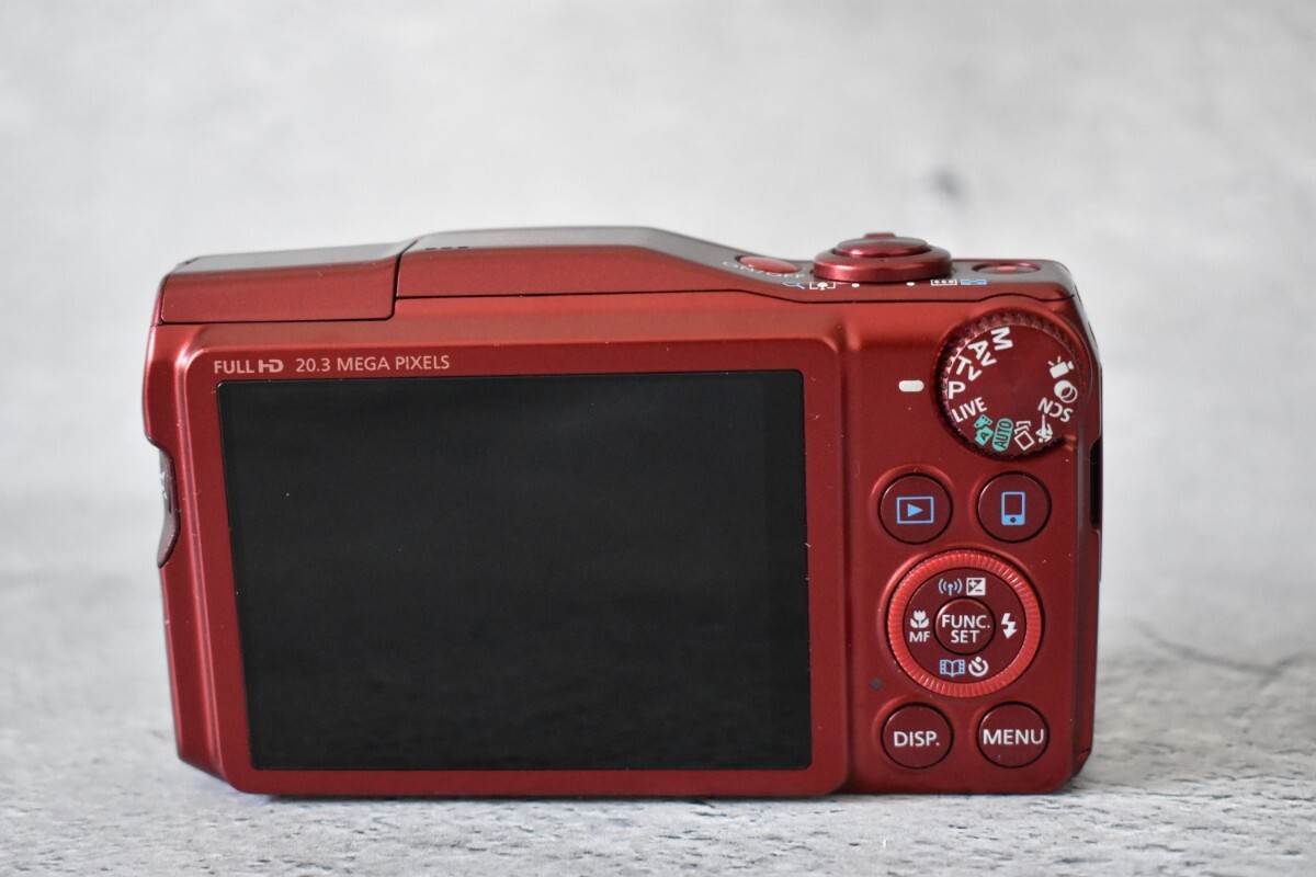 【超美品】 キャノン Canon PowerShot SX710 HS RED コンパクトデジタルカメラ_画像4