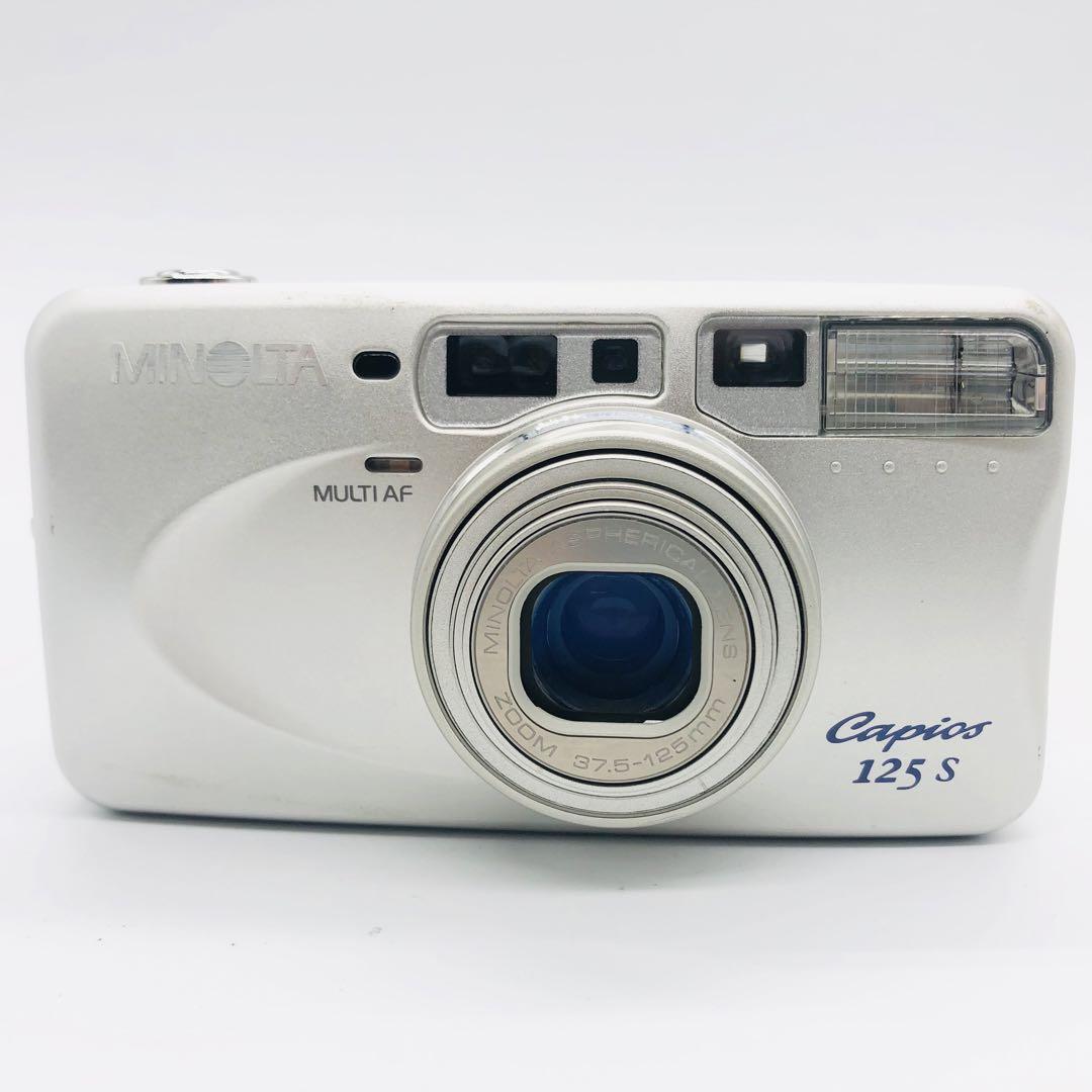 【完動品】MINOLTA Capios 125S フィルムカメラ 動作確認済み_画像3