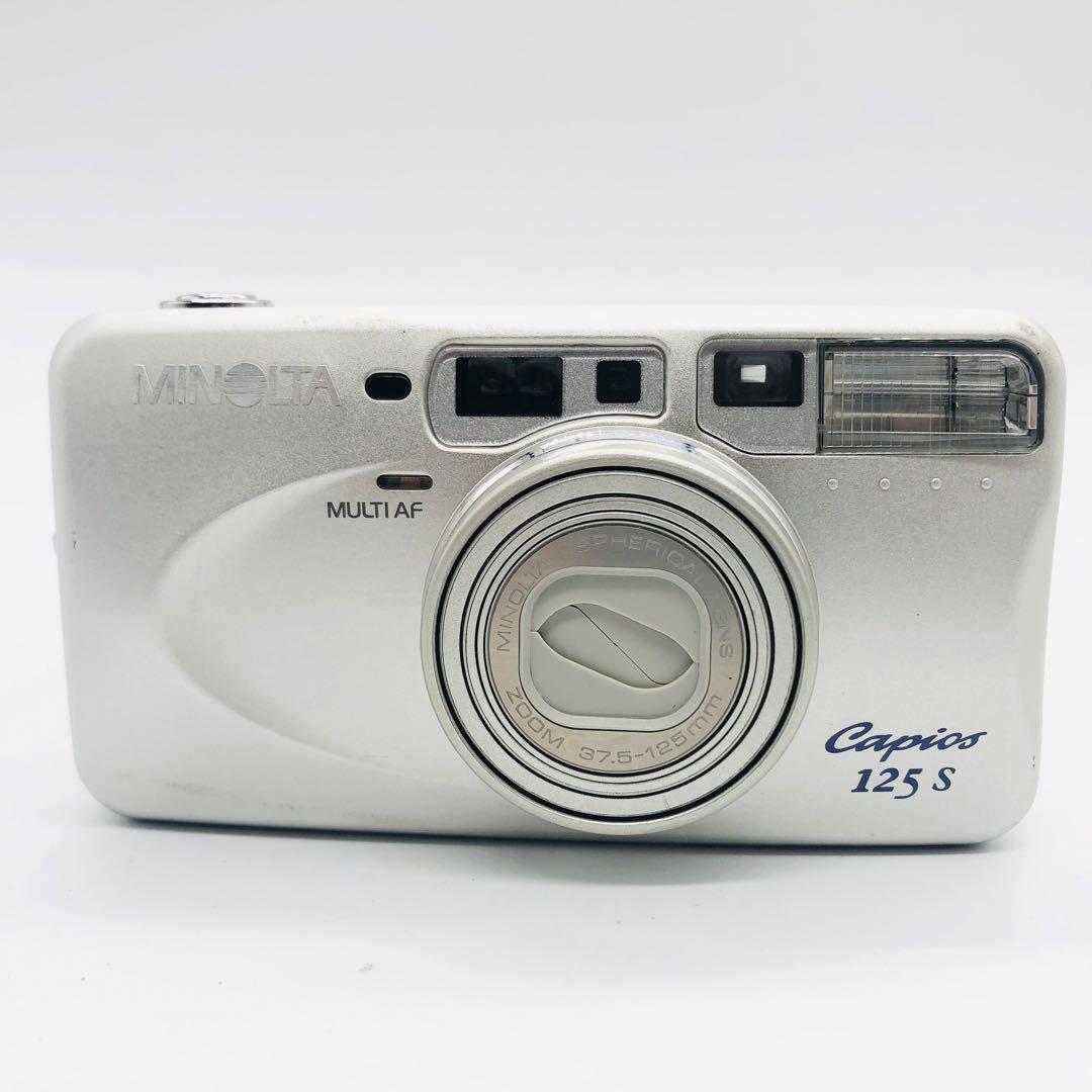 【完動品】MINOLTA Capios 125S フィルムカメラ 動作確認済み_画像4