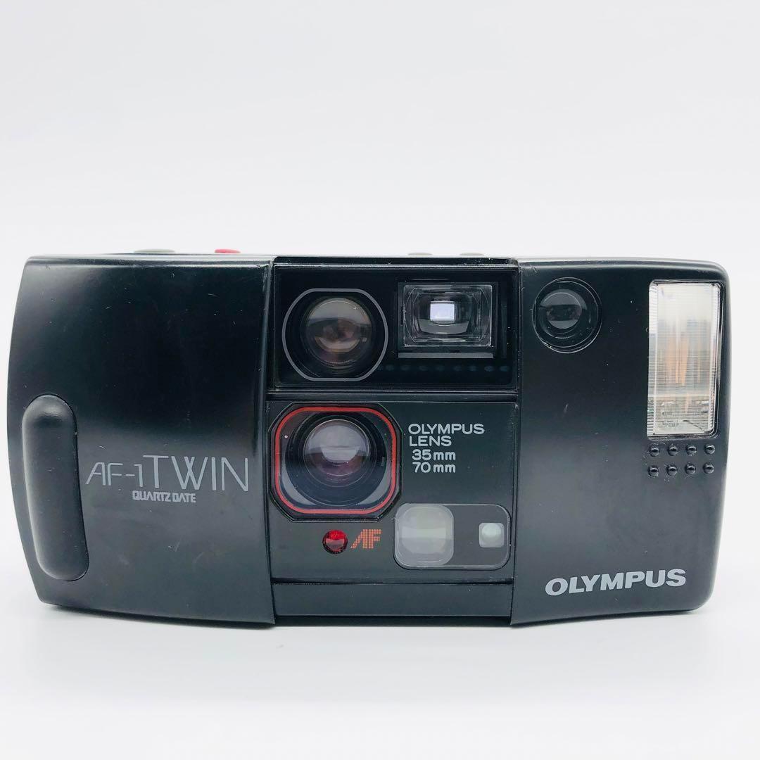 【完動品】OLYMPUS AF-1 TWIN フィルムカメラ 動作確認済み_画像3