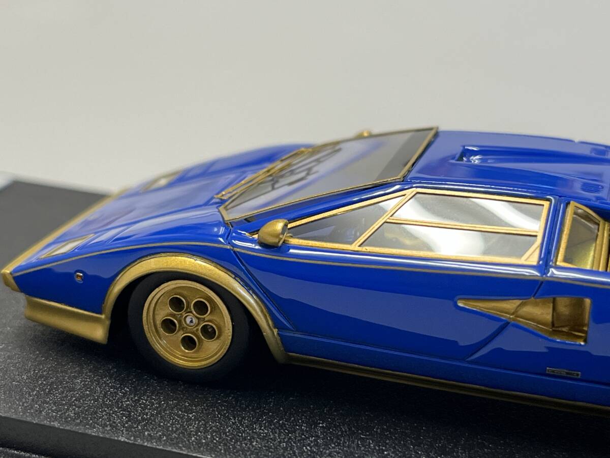 【中古】1/43 メイクアップ製アイドロン - EM161A - Lamborghini Countach LP400 Speciale CH.1120222ハイチ (説明文お読み下さい)の画像2