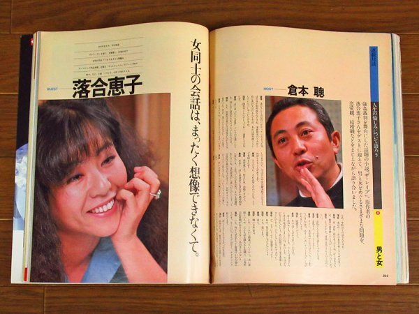 JJ ジェイジェイ 1982年 7月号 水着/城戸真亜子/夏目雅子/小林克也/倉本聰・落合恵子/他 表紙撮影/浅井慎平 表紙モデル/高橋亮子 QB32_画像9