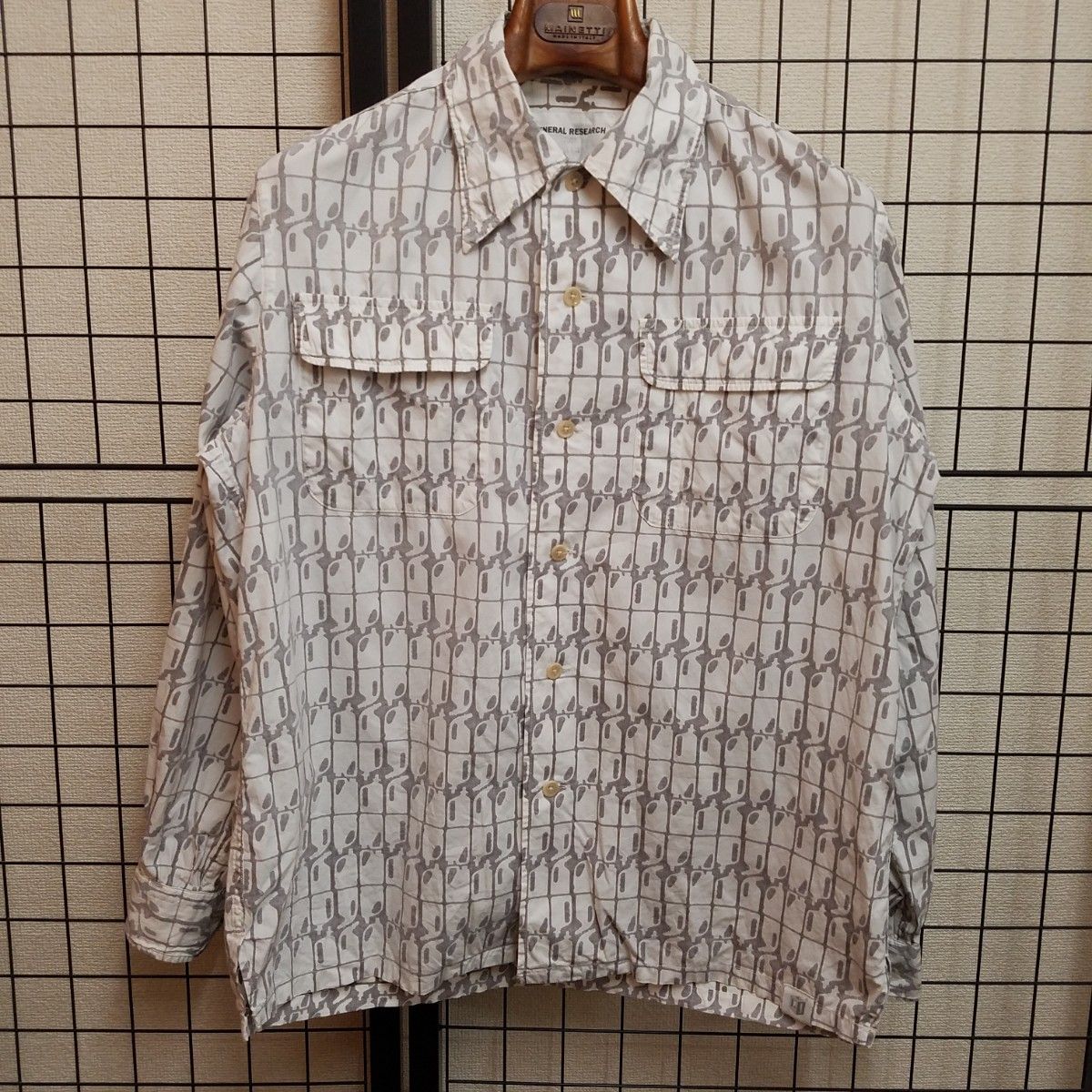 日本製 GR Total Pattern L/S Shirts
