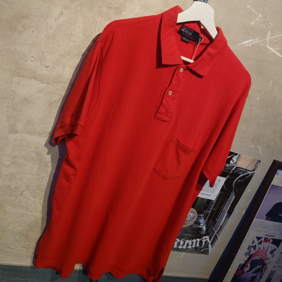 80年代 ラルフローレン ポロシャツ USA製 Mサイズ 2831 半袖ポロシャツ 古着 90s_画像2