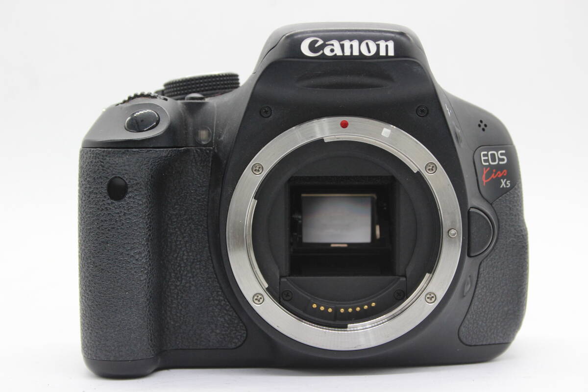 【返品保証】 キャノン Canon EOS Kiss X5 EF-S 18-55mm F3.5-5.6 IS II バッテリー付き デジタル一眼 v414の画像2