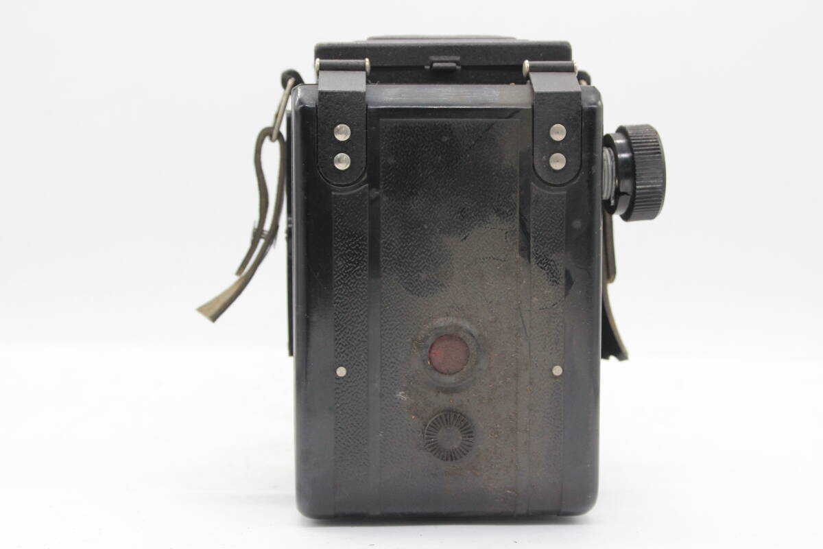 【返品保証】 Lubitel 2 nomo T-22 75mm F4.5 ケース付き 二眼カメラ v684_画像4