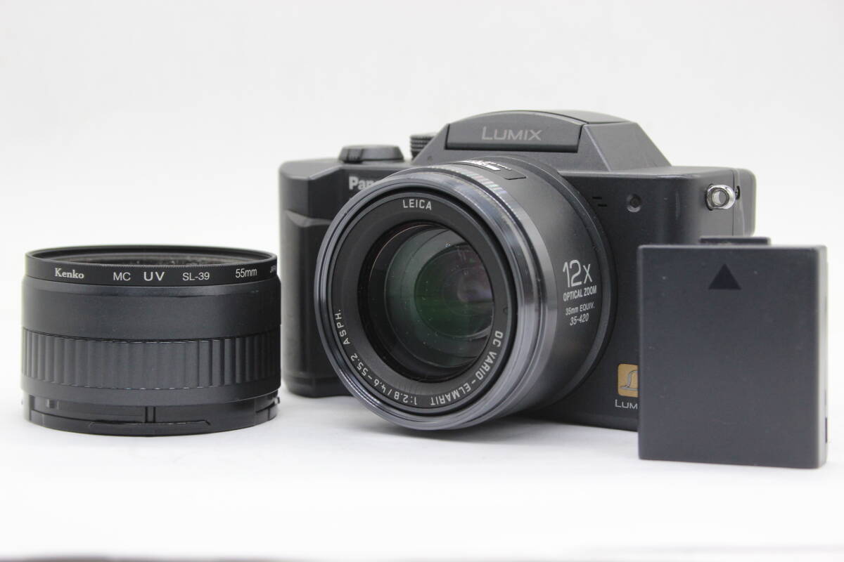 【返品保証】 パナソニック Panasonic LUMIX DMC-FZ1 12x バッテリー付き コンパクトデジタルカメラ v884_画像1