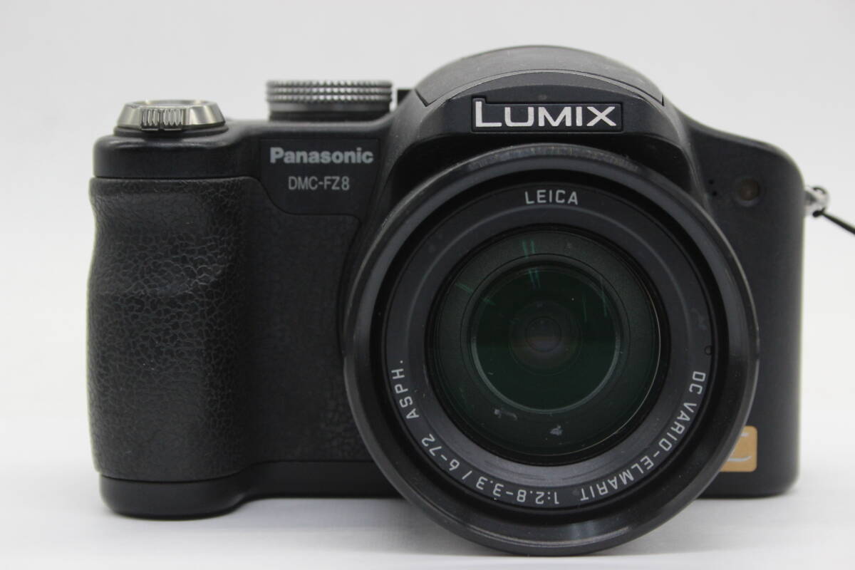 【返品保証】 パナソニック Panasonic LUMIX DMC-FZ8 12x バッテリー付き コンパクトデジタルカメラ v890_画像2