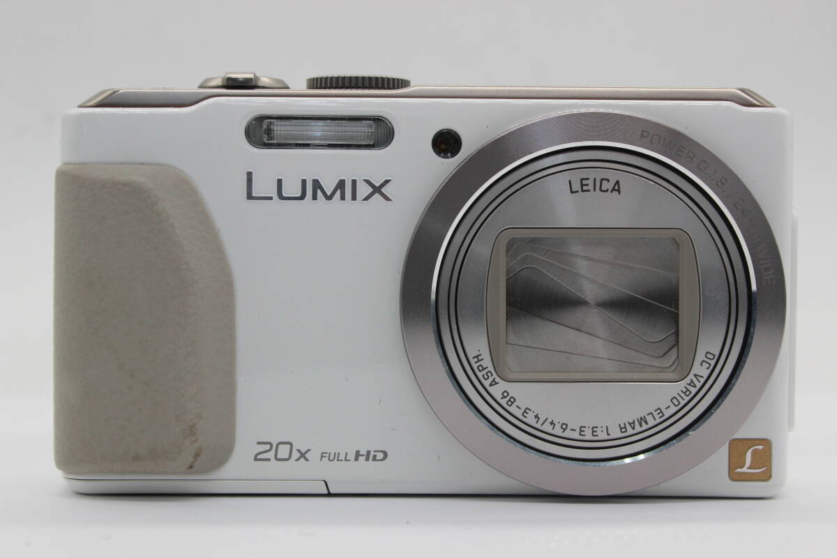 【返品保証】 パナソニック Panasonic LUMIX DMC-TZ40 ホワイト 20x バッテリー付き コンパクトデジタルカメラ v894_画像2