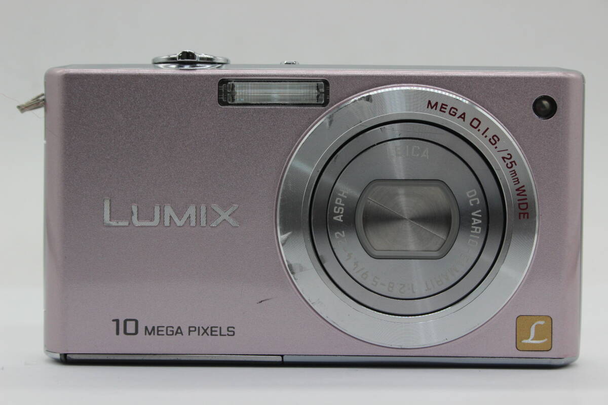 【返品保証】 パナソニック Panasonic LUMIX DMC-FX37 ピンク コンパクトデジタルカメラ v896_画像2