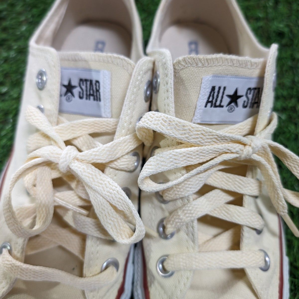 《極美品》CONVERSE/コンバース/ローカットスニーカー/オールスター/ホワイト/24.5cm /数回程度の使用のみ!!