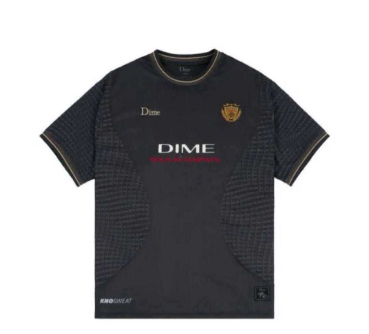 Dime サッカーシャツ ブラックM DIME MTL ATHLETIC JERSEY CHARCOAL|Yahoo!フリマ(旧PayPay