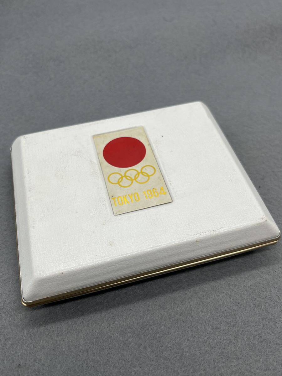  Tokyo Olympic 1000 jpy silver coin 100 jpy silver coin set case attaching 1964 year Showa era 39 year commemorative coin money collection 2