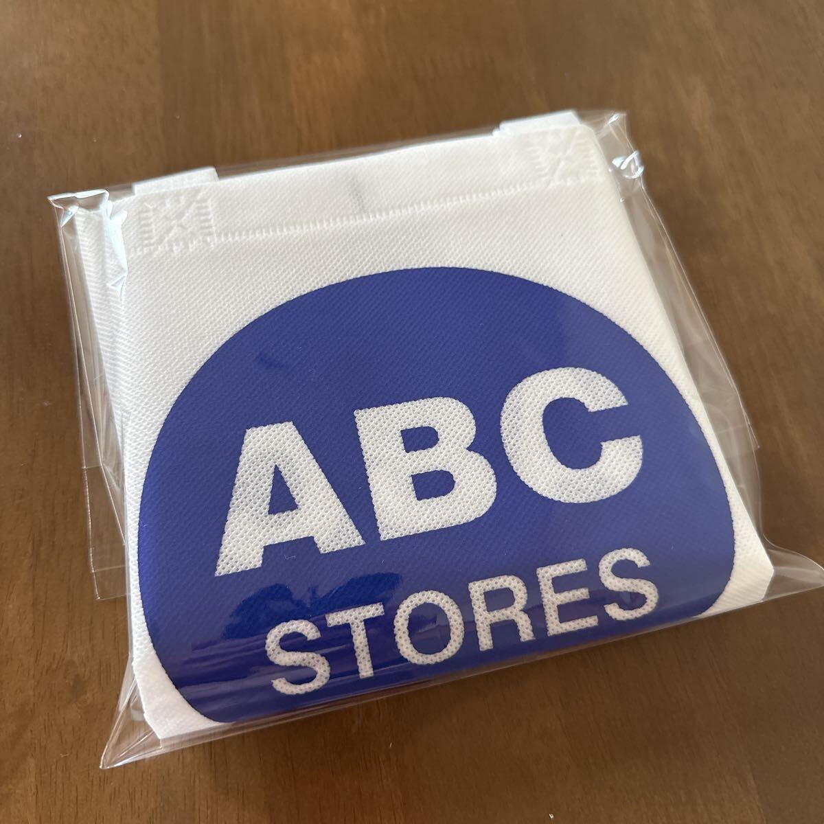 HAWAII ABC STORES エコバッグ 小サイズ 1枚 ABCストア オリジナル ショッパー トートバッグ ショッピングバッグ 限定 オシャレ 新品未使用_こちらの状態でお届け致します！