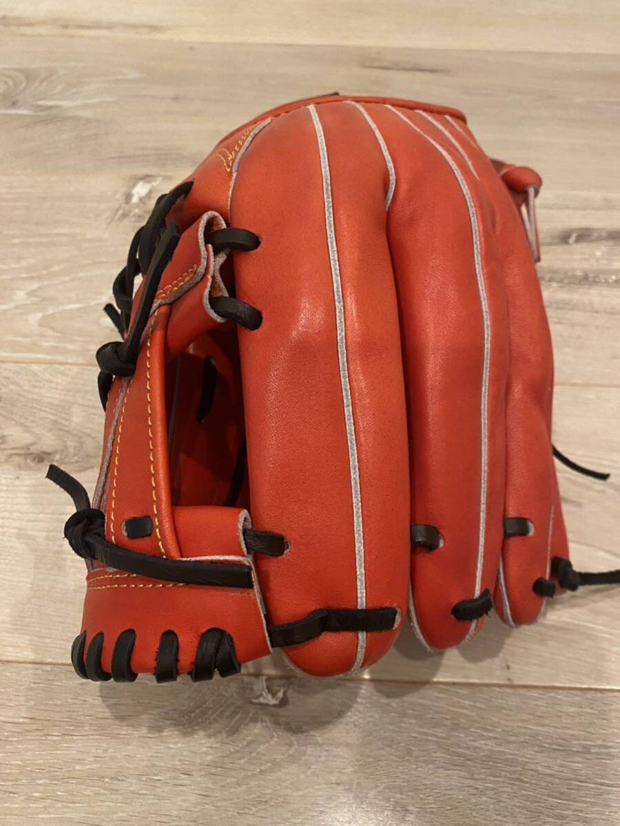 ローリングスRawlings硬式グローブPRO PREFERRED3塁手用岡本和真NP6宗佑磨モデル湯もみ型付け済プロプリファード小指2本入れグラブ即戦力_画像6