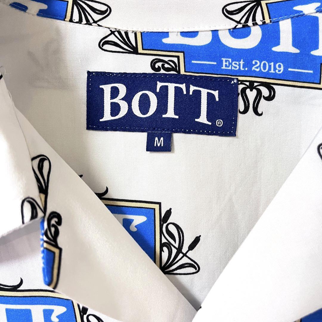 ★即完希少★BOTT Luxe Logo Rayon Shirt レーヨンシャツ