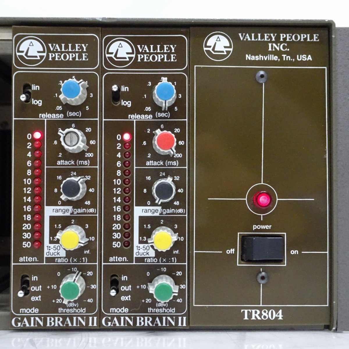 VALLEY PEOPLE TR804 + GAIN BRAIN II （コンプレッサー 2台）【中古/現状品】#404175_画像2