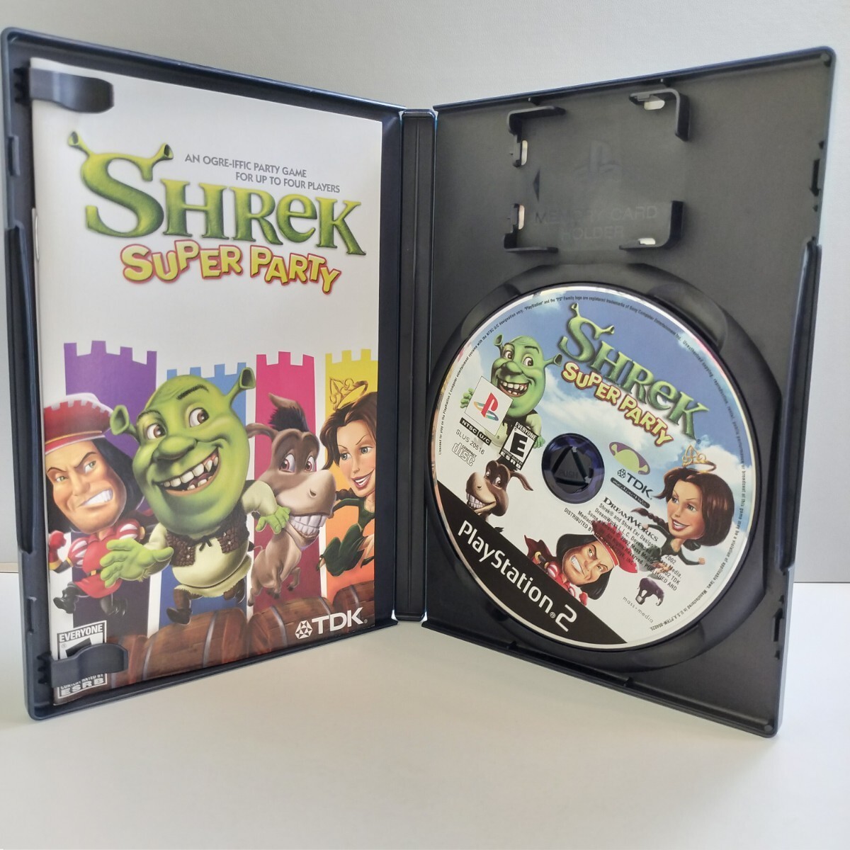 PS2 PlayStation2 海外版 北米版 プレイステーション2 PS2 ソフト プレステ2 SHREK SUPER PARTY シュレック TDK_画像6