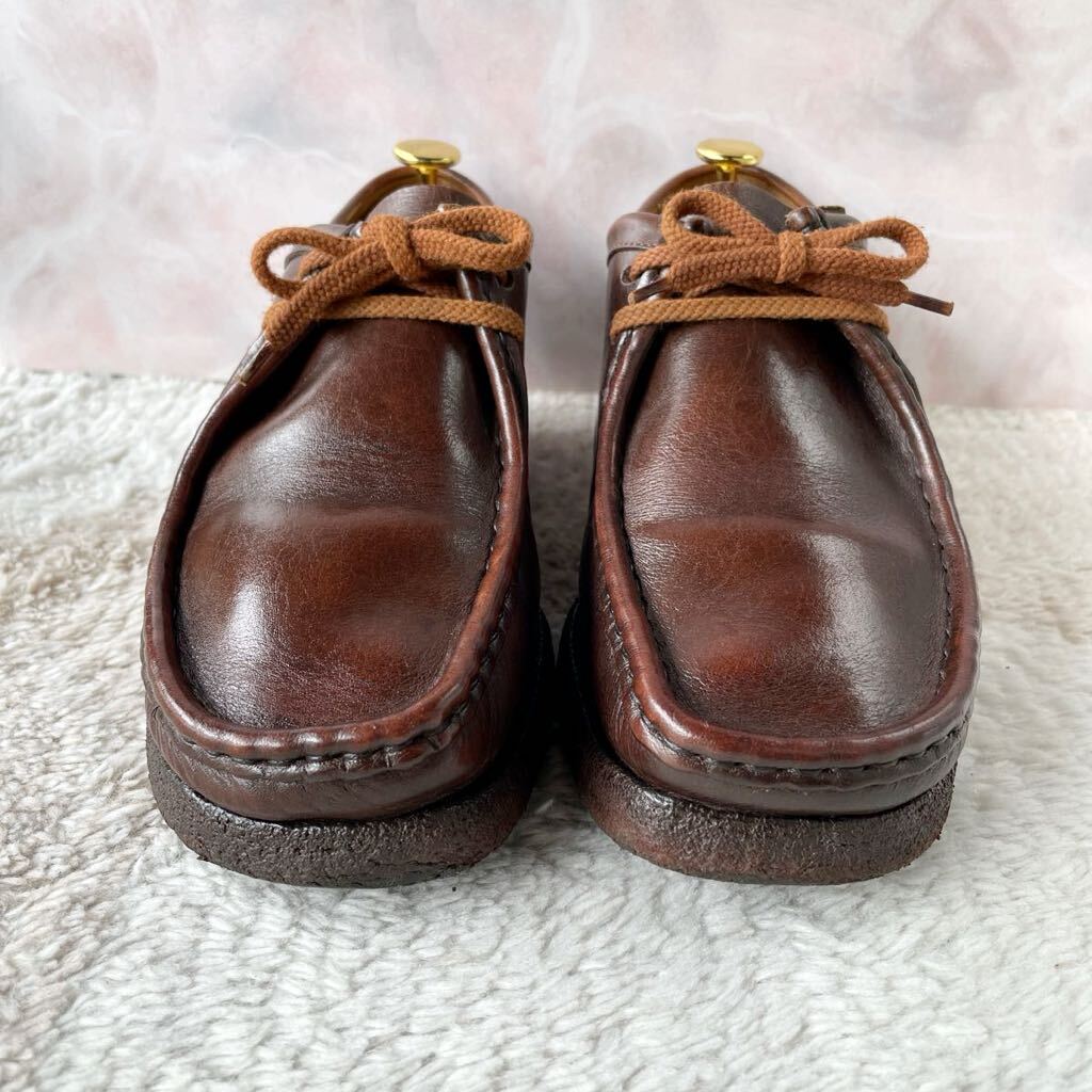 Clarks Wallabees クラークス ワラビー レザーブーツ size:M 25.5cm相当 ブラウン_画像2