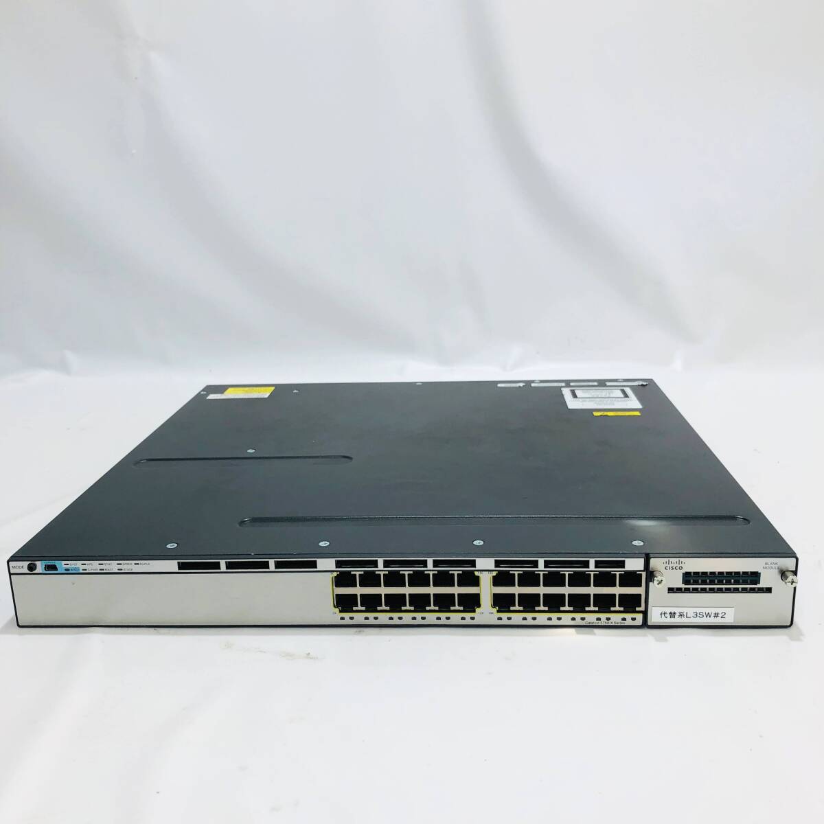 ☆8188☆1円スタート！ Cisco シスコ スイッチ WS-C3750X-24T-S V04 ルーター_画像1