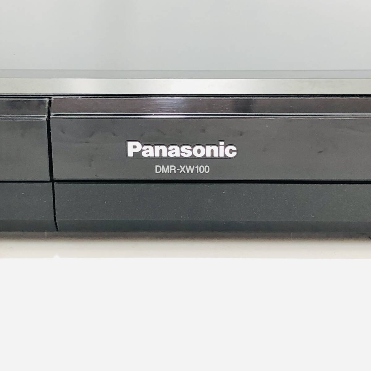 ☆8190☆1円スタート！ Panasonic DMR-XW 100 HDD搭載 ハイビジョン DVDレコーダー パナソニック 欠品有 DVDレコーダー_画像2