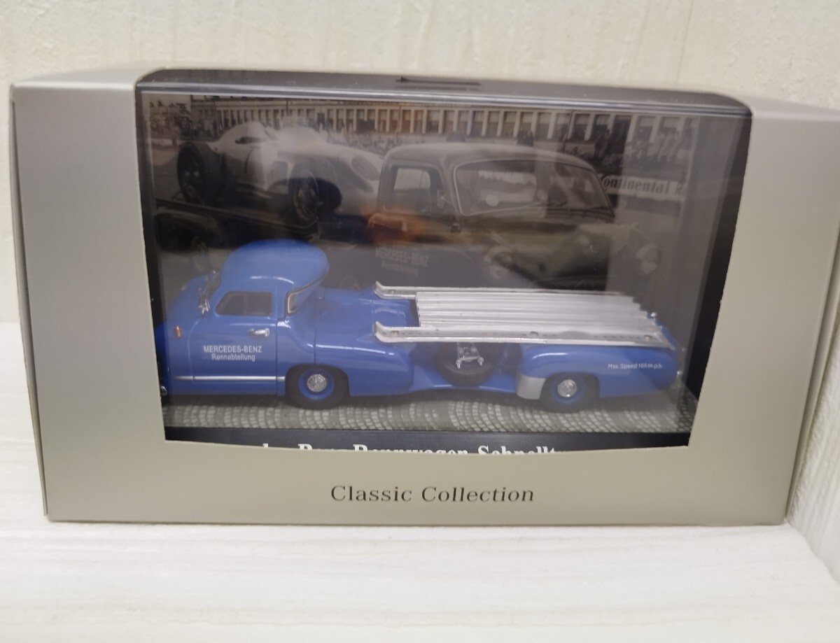 EBBRO / Mercedes Classic Collection1/43 Mercedes-Benz Rennwagen-Schnelltransporter1/43 メルセデスベンツ トランスポーター_画像1