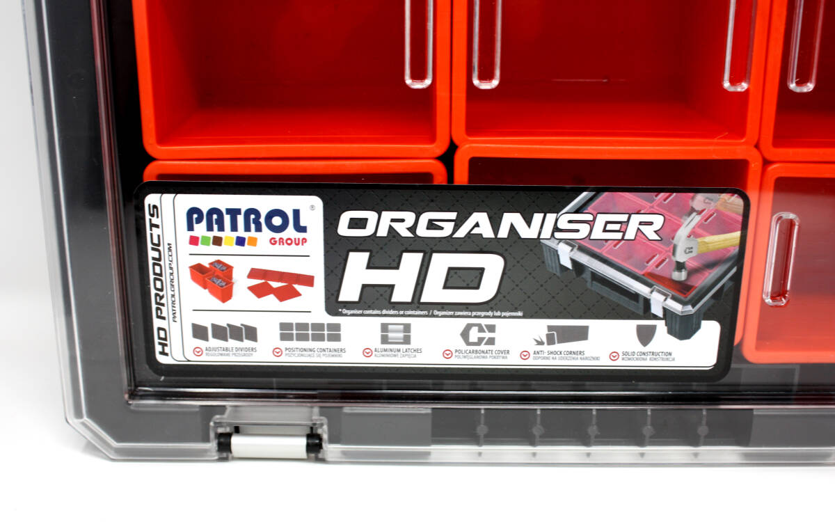 未使用 PATROL パトロール ORGANISER HD 400 オーガナイザー 工具ケース 小物入れ ツールボックス