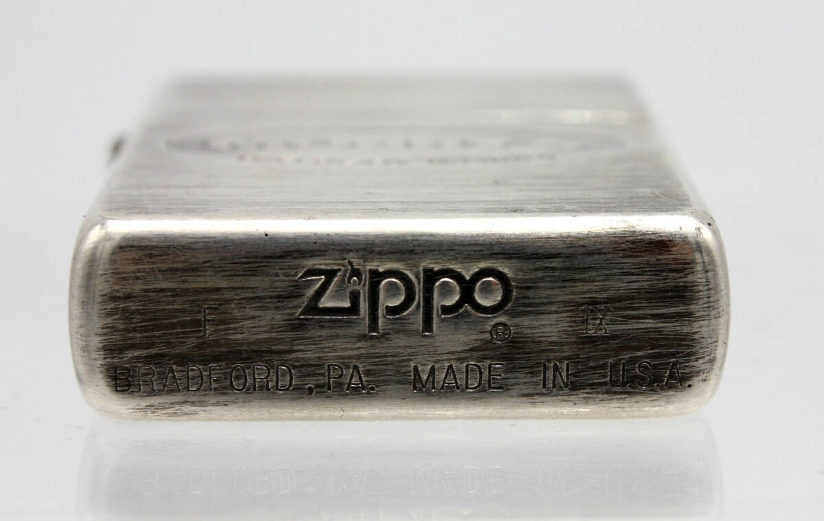 90’S ZIPPO ジッポ 1993年製 MOBBY'S H2O BODY WORKS モビーズ オイルライター シルバー ビンテージ_画像3