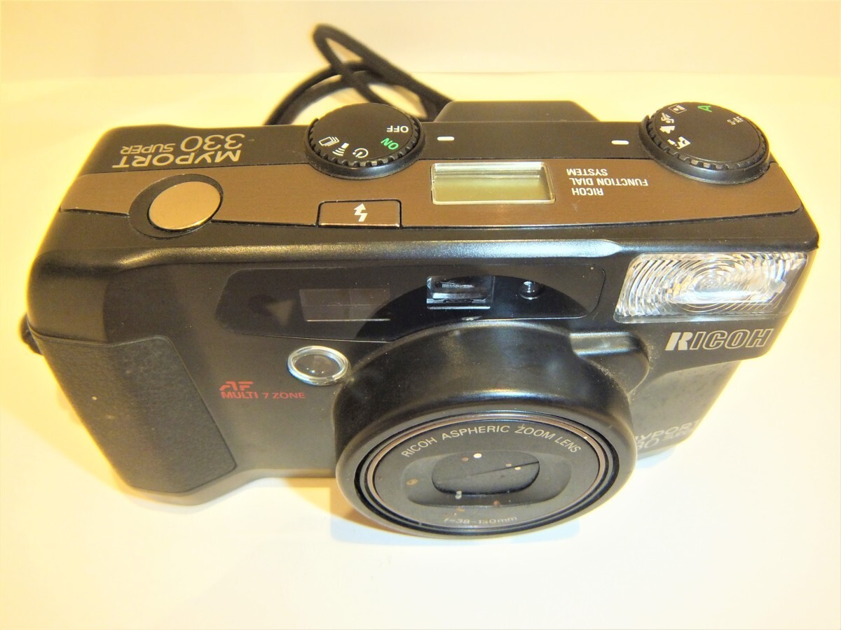 ★RICOH リコー フィルムコンパクトカメラ MY PORT330 SUPER 動作未確認【中古】【dgs1012】_画像3