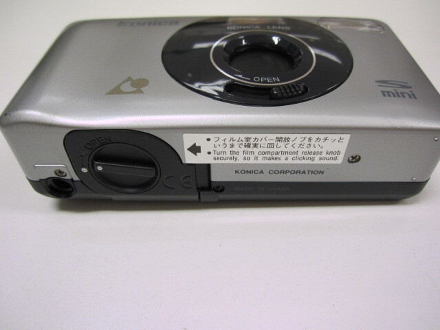 ★コニカ Konica コンパクトフィルムカメラ S mini ジャンク【中古】【dgs490】_画像2