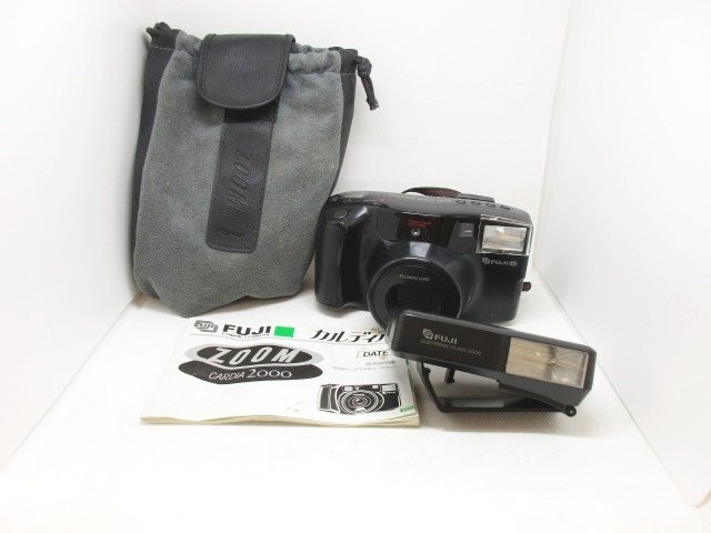 ★フジフイルム フィルムカメラ ZOOM CARDIA 2000 DATE 40-105mm ジャンク【中古】｛dgs3247｝_画像1