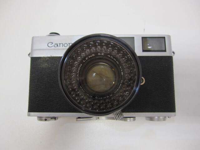 * Canon CANON range finder film camera Canonet first generation shutter verification settled [ used ][dgs1128]