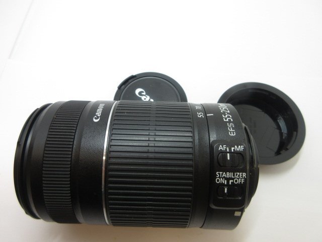 ★キャノン Canon 望遠 ズームレンズ EF-S 55-250mm f:4-5.6 EFマウント 動作未確認【中古】 dgs3893_画像8