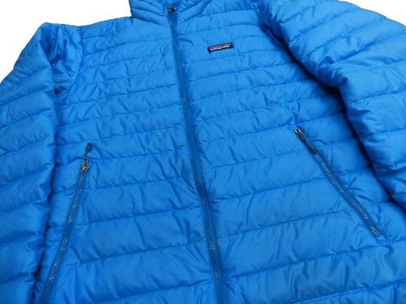 パタゴニア メンズダウンセーター サイズM 84674FA15 ブルー ジャケット patagonia ジャンク品[C133U128]の画像3