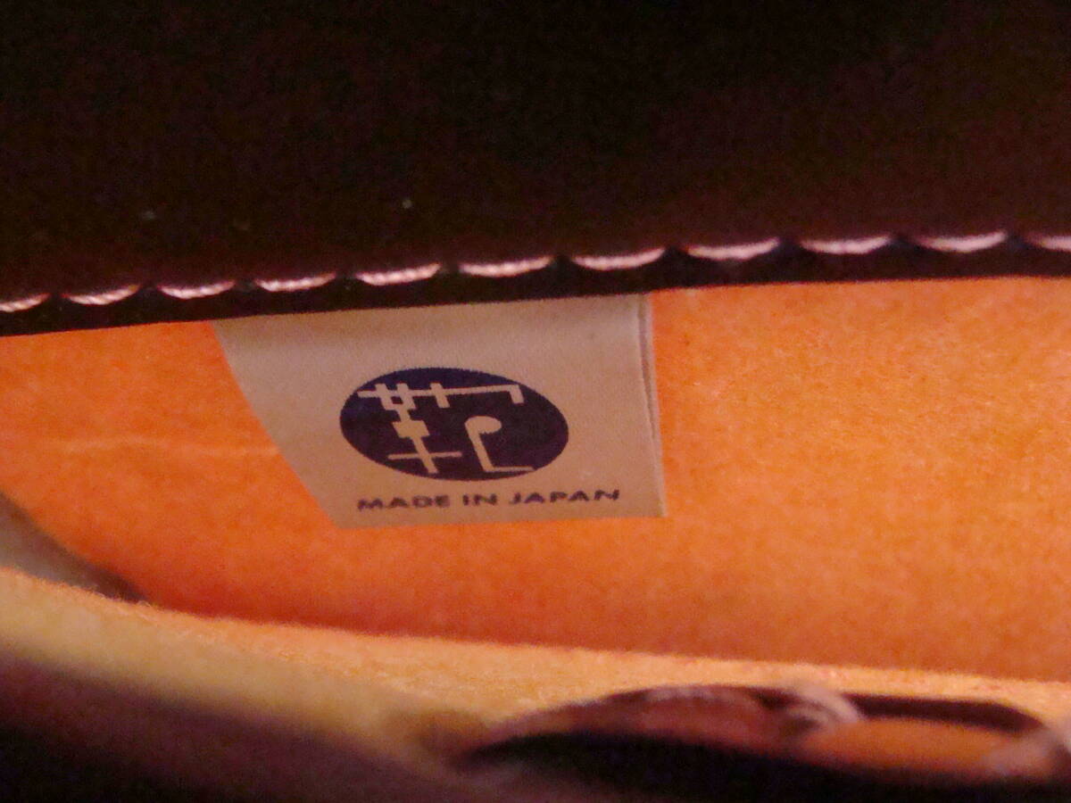 現状お渡し　中古ランドセル（茶色系 × ピンク）程度よし　ハートモチーフ　日本製　大きなダメージなし._画像6