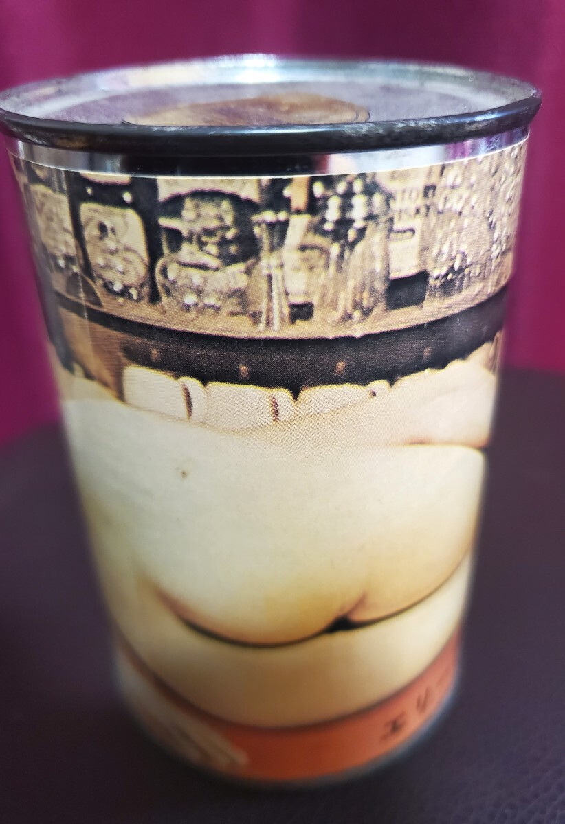 昭和レトロ エリート 秘宝館 未開封 お楽しみ缶 大人のおもちゃ 当時物 珍品 ヌード 景品付き缶詰の画像3