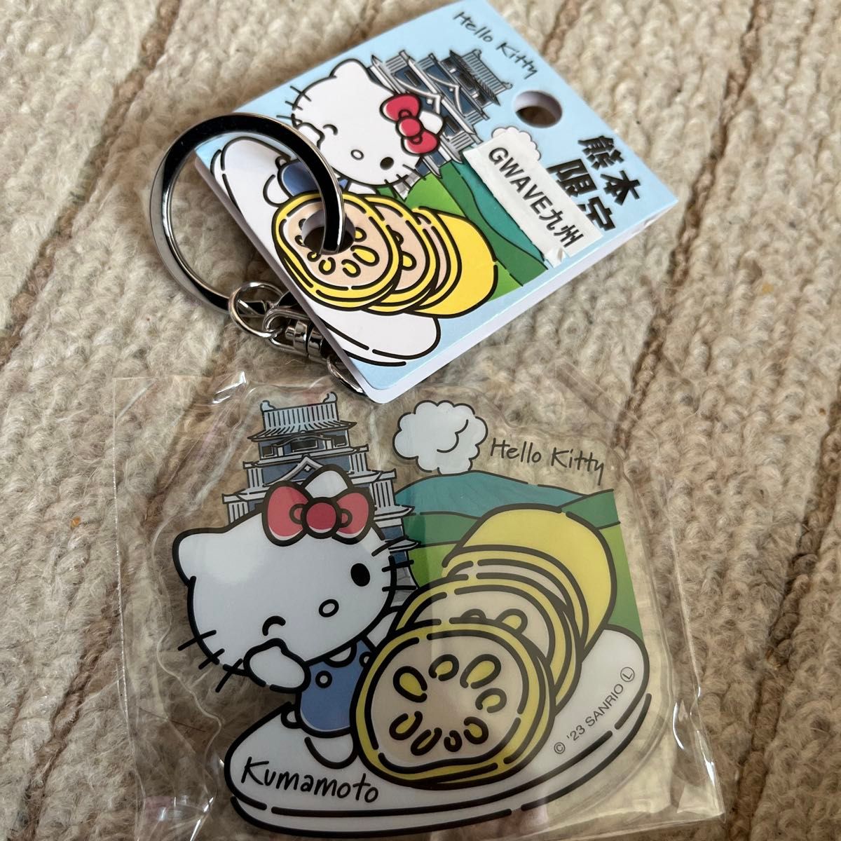 キーホルダー サンリオ キティ ハローキティ 熊本限定 くまもと キーホルダー サンリオ キティ ハローキティ 熊本限定 くまもと