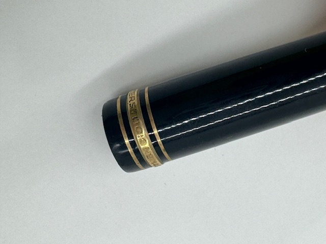 MONT BLANC/ Montblanc fountain pen pen .14C K14 585 stamp writing brush chronicle not yet verification 