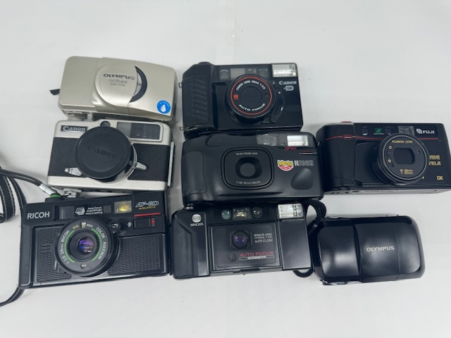  Ricoh / Canon / Olympus / Minolta пленочный фотоаппарат совместно Junk 