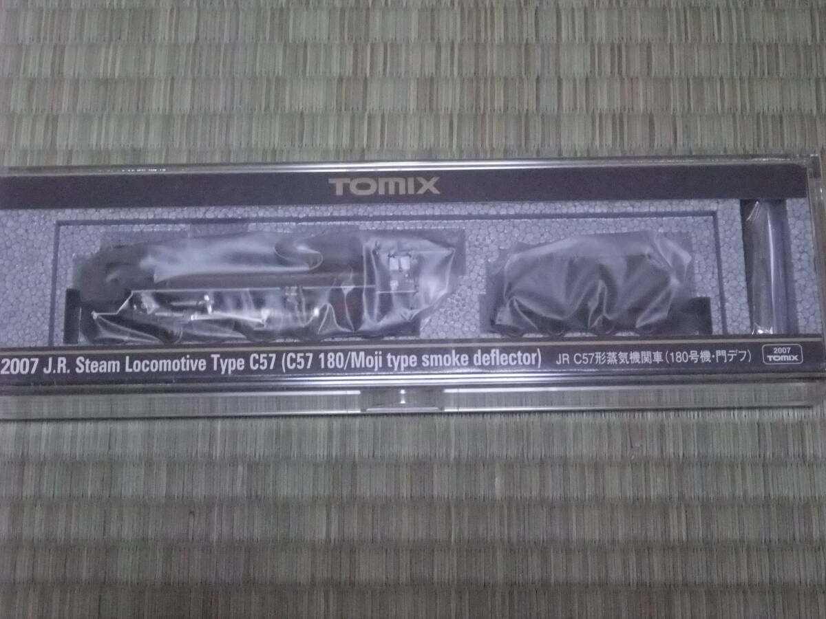 Nゲージ　TOMIX　2007　C57形蒸気機関車　（180号機・門デフ）　 未使用品_画像1