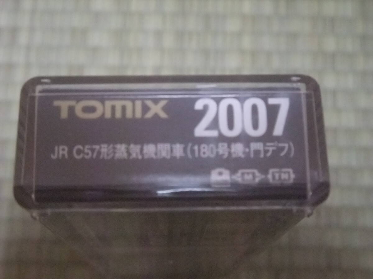 Nゲージ　TOMIX　2007　C57形蒸気機関車　（180号機・門デフ）　 未使用品_画像3